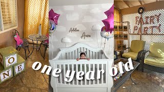 Adalines Fairy 1st Birthday Party [upl. by Labinnah405]