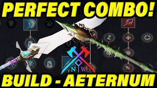 I DOMINATE New World Aeternum With The PERFECT SPEAR  GREAT SWORD COMBO OP New World Class Guide [upl. by Dehnel]