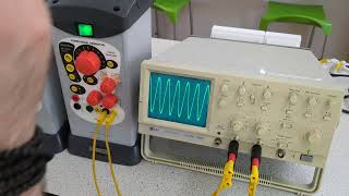 How to use a cathode ray oscilloscope CRO [upl. by Nalloh]