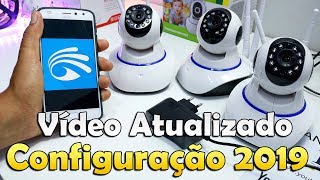 COMO CONFIGURAR CÂMERA IP WIFI YOOSEE 3 MÉTODOS ATUALIZADO 2019 [upl. by Ykvir876]