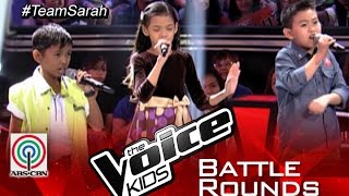 The Voice Kids Philippines 2015 Battle Performance “I Can” by Joshua vs Zephanie vs Ken Jhon [upl. by Ljoka556]