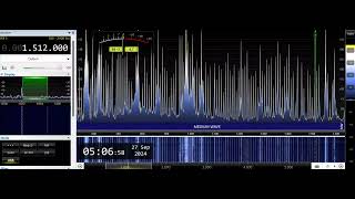 DZATLucena City Philippines 1512kHz 92624 2104UTC  Opening Announcement amp National Anthem [upl. by Ilehs]