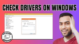 How to Check Drivers on Windows 10 [upl. by Elle]