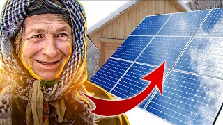 Agafya Lykova Latest news 2021 Solar panel delivered [upl. by Ahsekal693]