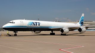 ATI DC870 LANDING  DONCASTER AIRPORT UK [upl. by Bab]