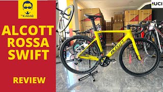 ALCOTT ROSSA SWIFT UCI  2022 Road Bike Cycling Malaysia Basikal Sepeda Review [upl. by Blood]