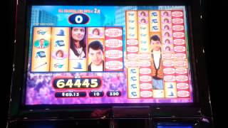 Ferris Buellers Day Off slot machine bonus BIG WIN Coushatta [upl. by Alasteir]