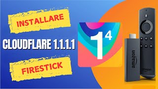 Cloudflare WARP 1111 VPN GRATIS per velocizzare Amazon Firestick e bypassare la censura [upl. by Elegna]