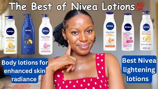 Best NIVEA body lotions for skin whitening  Best Nivea cream for skin whitening [upl. by Yc]