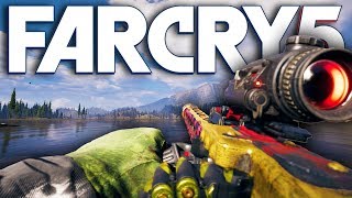 MOST POWERFUL WEAPON BUZZSAW in Far Cry 5 [upl. by Nylodam]