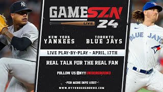 GameSZN LIVE New York Yankees  Toronto Blue Jays  Stroman vs Gausman  0417 [upl. by Mesics]