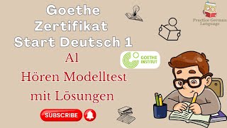 Goethe Zertifikat A1 Listening Practice  Sample Questions amp Answers  Start Deutsch German Exam [upl. by Cornall]