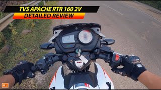 TVS Apache RTR 160 2V Detailed Review  SR Motoworld [upl. by Hoppe]