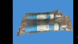 DuPont FilmTec TW30181250 reverse osmosis membrane [upl. by Cathey]