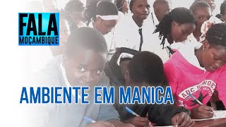 Alunos em Chimoio participam de testes finais em meio as tensões em Moçambique ‪PortalFM24 [upl. by Bevers]