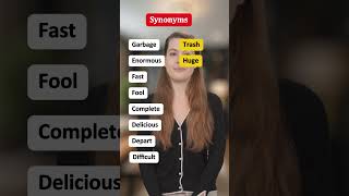 SynonymsGarbage Trash Fool Complete shorts improve vocabulary synonyms learnenglish [upl. by Aritak449]