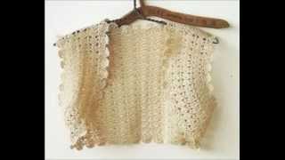 how to crochet beautiful bolero free pattern tutorial [upl. by Analad]