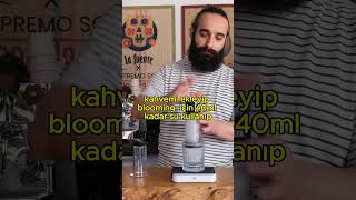 Günlük kullandığım Aeropress tarifi coffee kahve aeropress [upl. by Sirah]