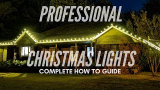 How to Install Christmas Lights on Your Roof Like a Pro [upl. by Los]