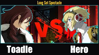 Toadle Mitsuru Vs Hero Aigis Top TierPro Skill Level [upl. by Levenson649]