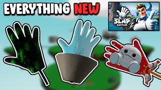 Everything NEW In The Lamp Glove Update  Roblox Slap Battles [upl. by Ellesig]