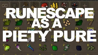 Runescape As a Piety Pure Episode 2  Making Money and Doing Diaries [upl. by Art]