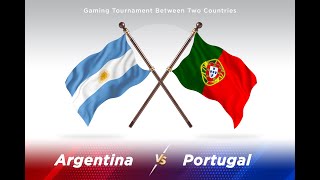 Portugal vs Argentina  International Friendly Showdown [upl. by Kerin592]