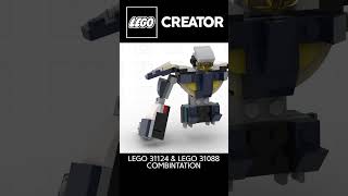 LEGO 31124 ALTERNATE BUILD with LEGO 31088 deep shark [upl. by Ahon]