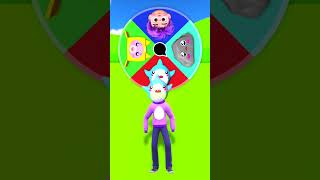 SPIN THE WHEEL CHALLENGE 😱 short 99 IMPOSSIBLE [upl. by Ornstead]