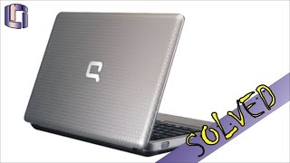 Compaq Presario CQ62  How to fix black screen problem [upl. by Spanjian868]