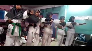 Karate Classes tawheedinternationalschool domjur howrah karate students [upl. by Mattah]