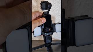 Ulanzi PK06 Adapter for DJI Osmo Pocket 3 and Ulanzi Lm18 light djipocket3 [upl. by Pravit]