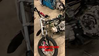 m2r 110cc pitbike pitbikesrus sports reels viralvideo shorts stunt youtube explore 2024 [upl. by Mcneely]