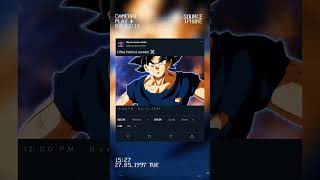 Ultra instinct is so insane 🥶☠️ goku tui mui ultrainstinct ultrainstinctgoku [upl. by Pentha]