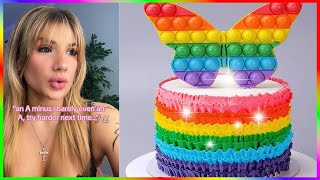 🎂 ASMR Satisfying CAKE 🍓 POV  Bailey Spinn  Tiktok Compilations 2024 [upl. by Kidder]