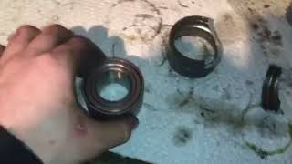 How to change a hub bearing on an arctic cat [upl. by Allard]