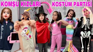 ZEYNEP HİRANUR KOMŞU KIZLARI KOSTÜM PARTİSİماما جابت بيبي  جنى مقداد  طيور الجنة [upl. by Anais]