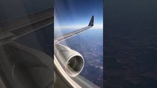 American Eagle Embraer 175 Mid flight Cruise [upl. by Htilil]