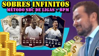 LLEGAN LOS SBC DE LIGAS y los SOBRES INFINITOS ✅ Tutorial para Farmeo  Grindeo y BPM en EAFC 24 [upl. by Irvin559]