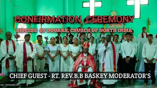 CONFIRMATION CEREMONY  DIOCESE OF DOOARS  VENUE AMRITPUR CNI CHURCH [upl. by Darreg676]