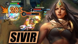 Wild Rift Sivir Gameplay New Champion Build amp Runes [upl. by Ylek]