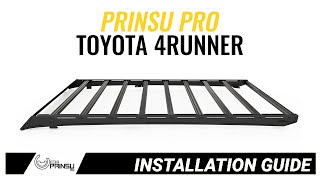 Prinsu Pro Toyota 4Runner Full Roof Rack 20102024 [upl. by Weber]