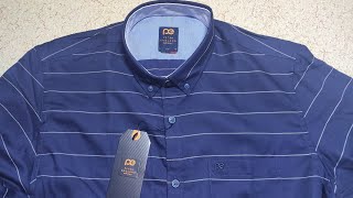 PETER ENGLAND blue cotton shirt for men unboxing [upl. by Ras747]