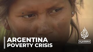 Argentina’s economy in crisis soup kitchens struggle after government spending cuts [upl. by Gomez]