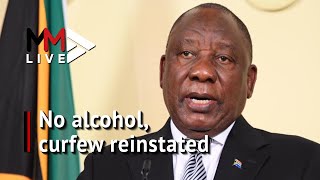 Curfew reinstated no alcohol Ramaphosa imposes new level 3 rules [upl. by Ailido]