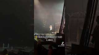 THOUSAND MILES  KID LAROI thekidlaroi thousandmiles concert [upl. by Assirat]