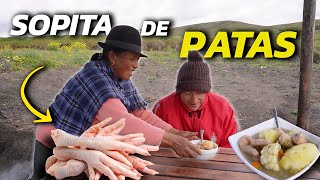 RICO CALDITO de PATA DE POLLO para MI ESPOSO  Doña Empera [upl. by Kudva]