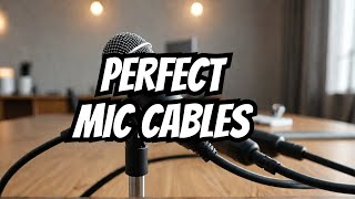 Top Quality XLR Cables for Microphones  Must See [upl. by Ikuy]