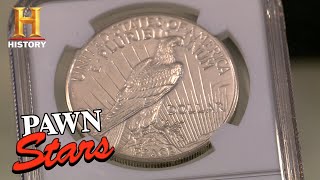 Pawn Stars VERY RARE 1922 COIN IS HOLY GRAIL OF CURRENCY Season 10  History [upl. by Inajar595]