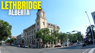 Downtown LETHBRIDGE Alberta Canada I Lethbridge [upl. by Aspa]